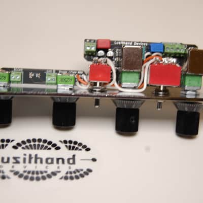 Lusithand Devices Double NFP Jazz plate. Wal type filter on board preamp - Chrome image 3