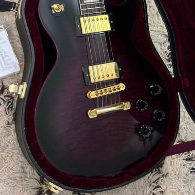 Trogly's Gibson Custom Shop Purple Widow Les Paul Custom 2012 image 9