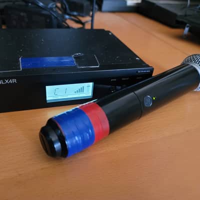 Shure BLX4R H8 Wireless Receiver 518-542 MHz w/ Handheld Mic image 16