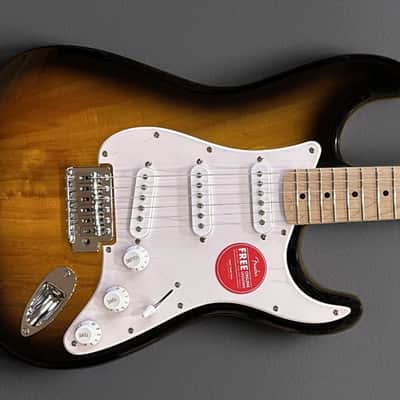 Squier Sonic Stratocaster - Two Color Sunburst w/Maple image 1