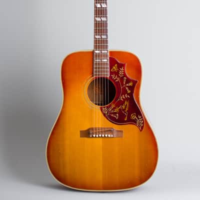 Gibson Hummingbird Flat Top Acoustic Guitar (1962), ser. #82242, original black hard shell case. image 1