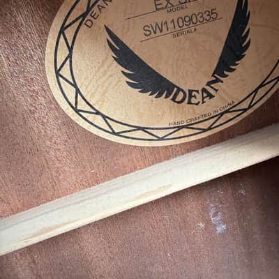 Dean EX SN Cutaway Acoustic-Electric Guitar w/ Dean Electronics – Very Good – SN SW11090335 image 2