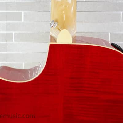 Ibanez AE170-NTR - Natural Top / Transparent Red Back and Sides image 8