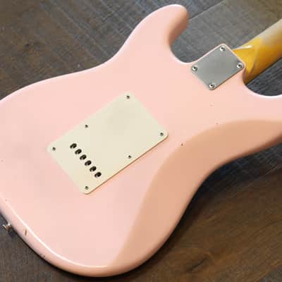 MINT! 2023 Nash S-63 Electric Guitar Shell Pink Relic + Fender Case image 13