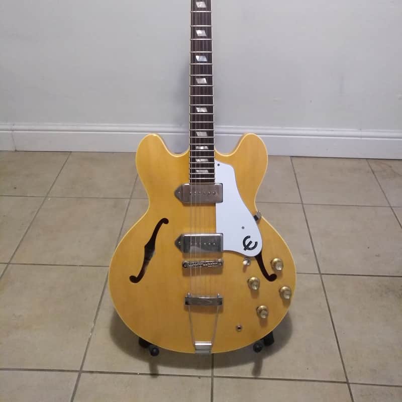 2006 Epiphone Epiphone Elitist 1965 Casino Gloss Natural Revol…