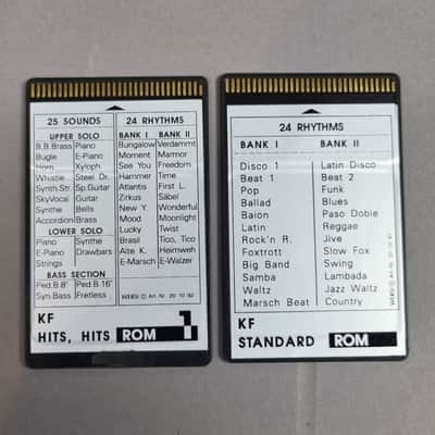 Wersi City KF2 Rack (Germany, 1980)! Vintage MIDI Synthesizer Expander with 2 extra sound cards image 5