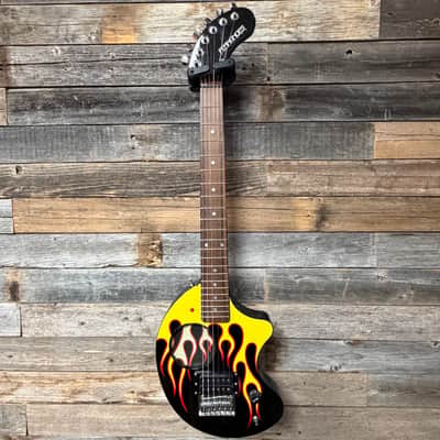 Fernandes ZO-3 Nomad Guitar Fernandez Flame Graphic image 2