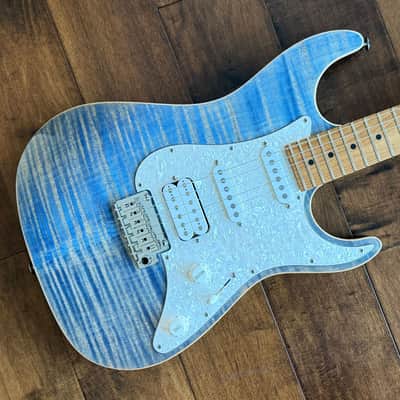 Suhr Standard Plus Trans Blue Denim Slate Roasted Maple Neck SSCII 90946 image 5