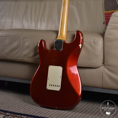 Fender Stratocaster 1965 Candy Apple Red L Plate image 5