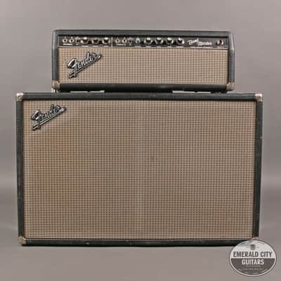 1966 Fender Bandmaster Head and Cabinet image 4