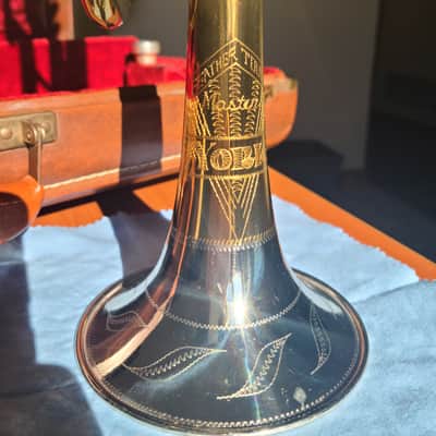 1952 York Master FeatherTouch Trumpet – Excellent Condition – Recently Serviced – Includes Original FeatherTouch Parts (Partial) image 2