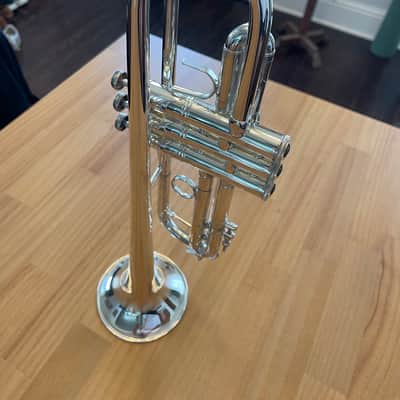 Bach Stradivarius LR180S43 Professional Model Bb Trumpet 1997 - Silver-Plated image 9