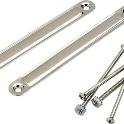 Genuine Fender Amp/Amplifier Chassis Straps Pair with Mounting Screws - Large image 2