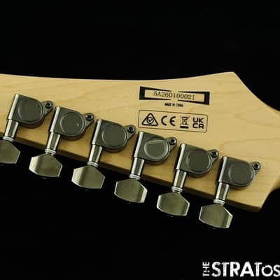 Ibanez PGMM31 NECK + TUNERS Paul Gilbert miKro White Reverse Painted Maple image 6