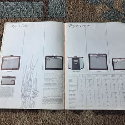 Vintage 1966 Gibson Full-Line Full-Color Catalog! Rare, Original Case Candy, Paperwork! image 14