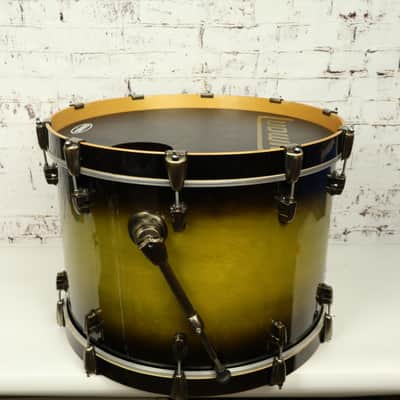 Ludwig Pro Beat Epic Series 4-Piece Drum Kit Olive Green Burst (24/13/16/18) image 7