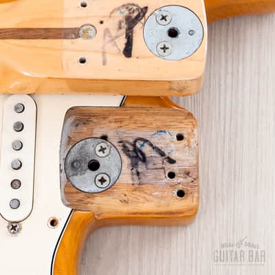 1974 Fender Stratocaster Vintage Electric Guitar Natural w/ Case image 18