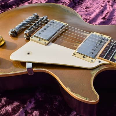 Dax&Co. Heavy Aged Gibson Les Paul Classic 2014 Goldtop Relic Conversion! image 6