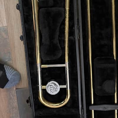 Jupiter JTB730 Bb Tenor Trombone 2018-Present - Lacquered Brass image 3