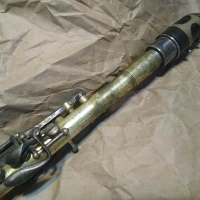 Cavalier Silver-Plated Metal Clarinet, USA, Good Condition imagen 12
