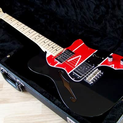 TPP Jonny Buckland / Coldplay "Viva La Vida" Fender 72' Thinline Telecaster Tribute - "Blacky" image 1