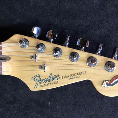 Rare Fender 40th Anniversary American Standard Stratocaster USA 1994 Brown Sunburst Rosewood fretboard image 22