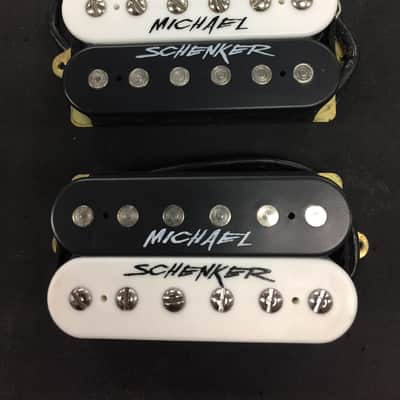 DiMarzio Michael Schenker Humbuckers Neck and Bridge Black/Zebra image 1