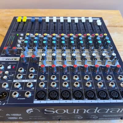 Soundcraft EPM8 8-Channel Analog Mixer Mixing Console – Tested & Working image 3