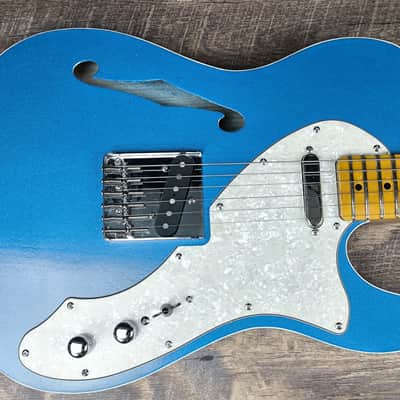 MyDream Partcaster Custom Built - Thinline Lake Placid Dreamsongs image 2