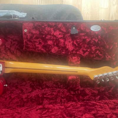 Fender Wildwood Thin Skin 1972 Telecaster Custom 2018 - Crimson Transparent image 6