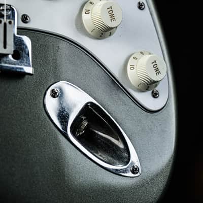 1990 Partscaster Stratocaster Fender Strat Plus Body / Noname maple neck pewter image 7