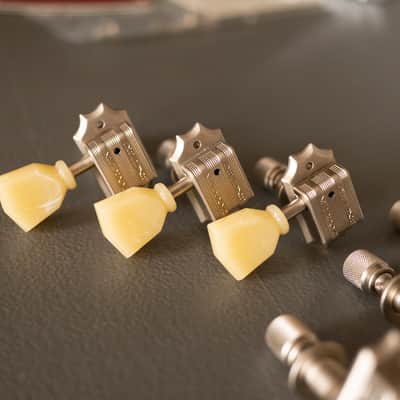 Full Set of TPKB3L TonePros Kluson Deluxe Locking Tuners 3x3 Machine Heads Tuning image 3