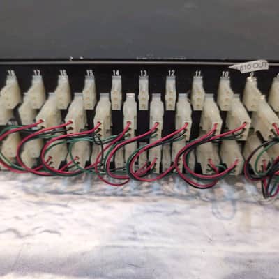 Bittree 48 Point TRS to ELCO 2000s Era 481095 Patchbay Rack image 7