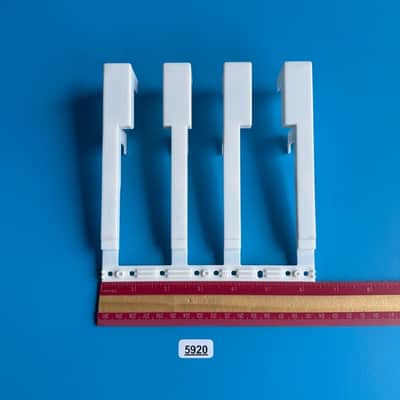 CASIO LK-135 LK-230 LK-265 Keyboard Replacement Part: 4 White Key Set [C-E-G-B] image 7