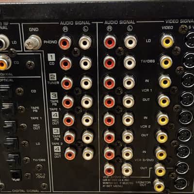 Yamaha Yamaha DSP-A3090 Digital Sound Field Processing Amplifier 1996 - Black metal image 9