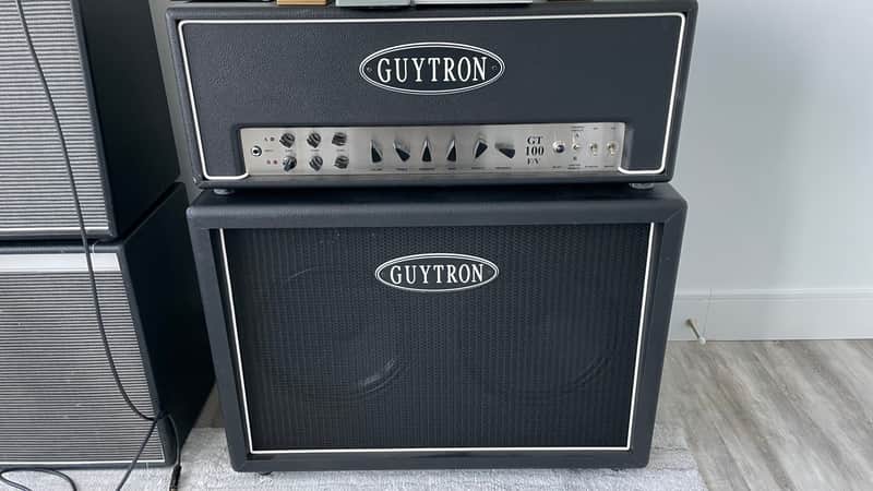 Guytron GT100 F/V 100 watt Head w/matching 2x12 Cabinet image 1