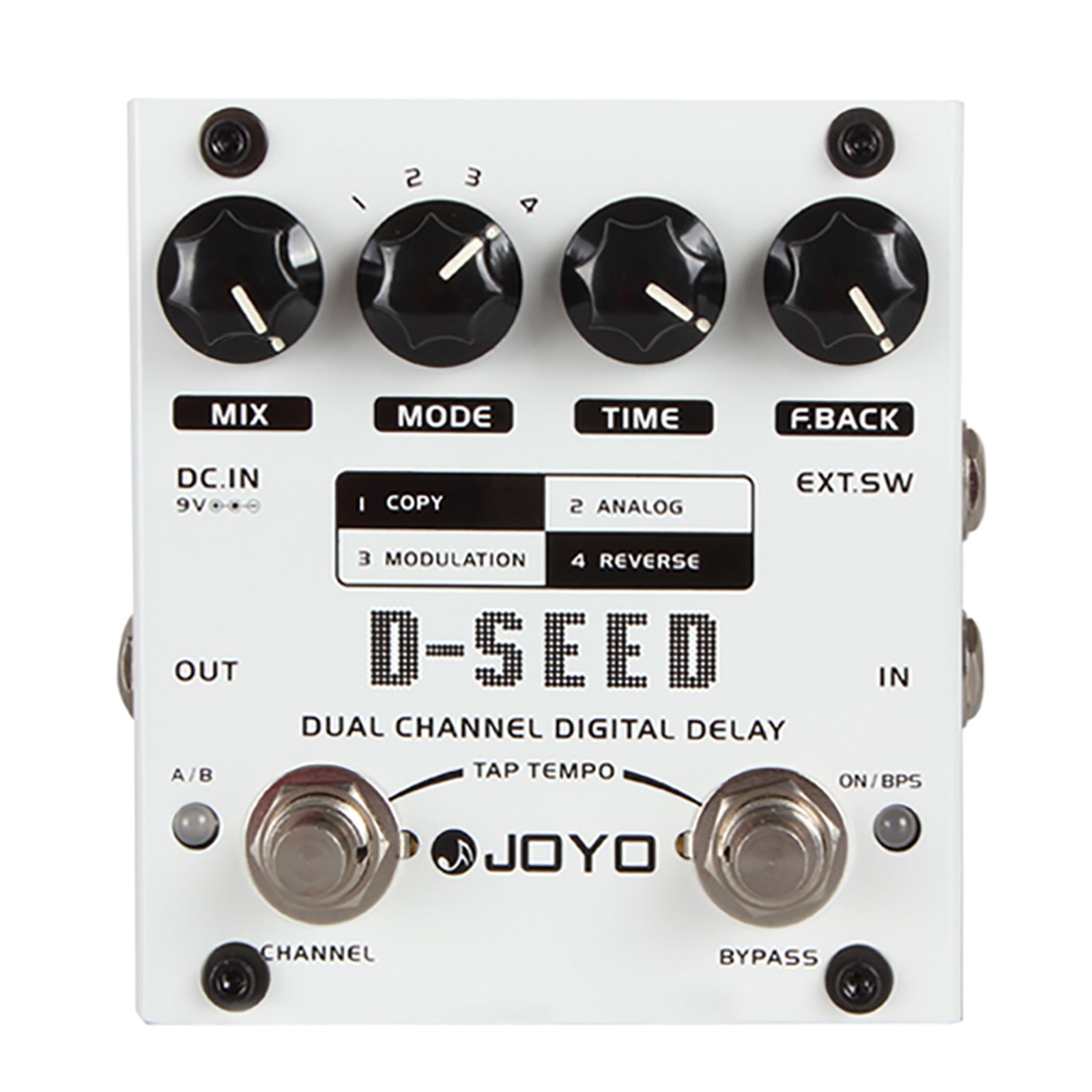 Joyo D-SEED Dual Channel Digital Delay Pedal | Reverb