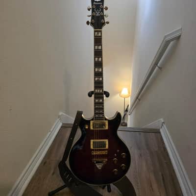 Ibanez AR325QA Artist Electric Guitar - Dark Brown Sunburst image 1