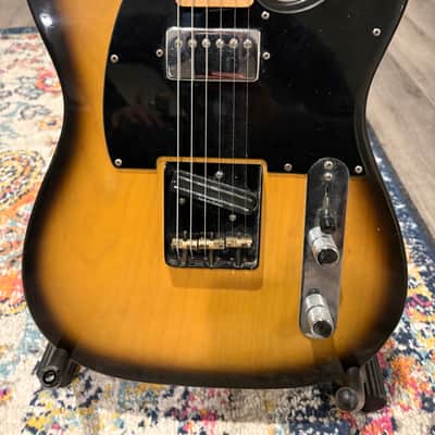 Fender Mexican Telecaster with Seymour Duncan Hot Rails and double humbler - Sunburst image 5