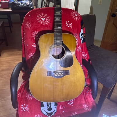 Yamaha FG-230 12-String Jumbo Dreadnought Natural | Reverb