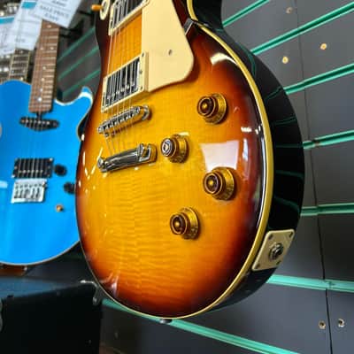 Burny Fernandes Super Grade RLG-70 Tobacco Burst 1990s Electric Guitar image 5