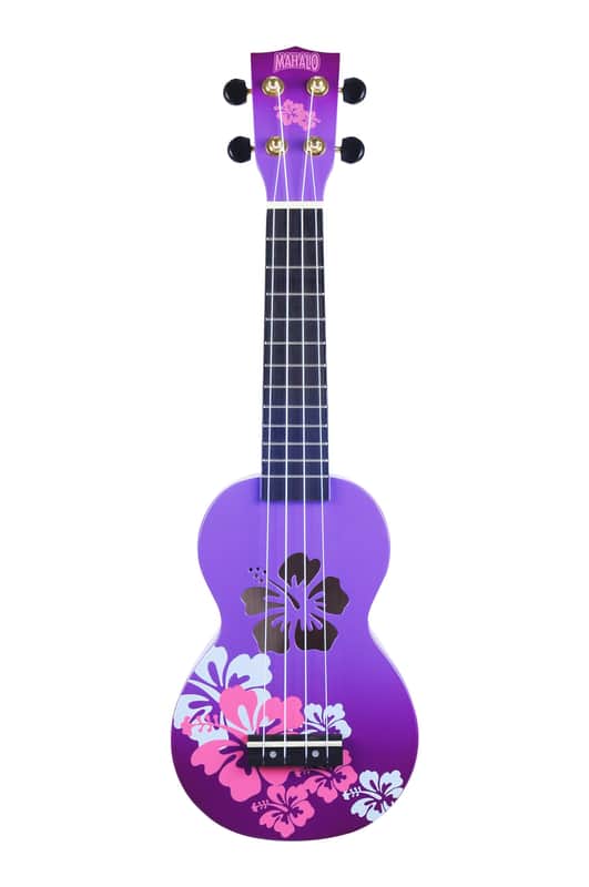 Mahalo Designer Series MD1HB Soprano Ukulele, Blue Burst with Gig Bag image 1
