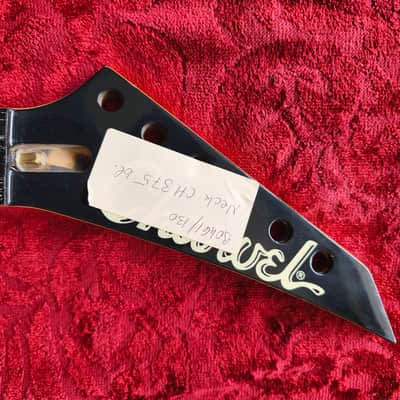 Charvel 375 Neck MIJ late 80s/early 90s – NOS Undrilled Heel – Rare Ex-Distributor Stock image 2