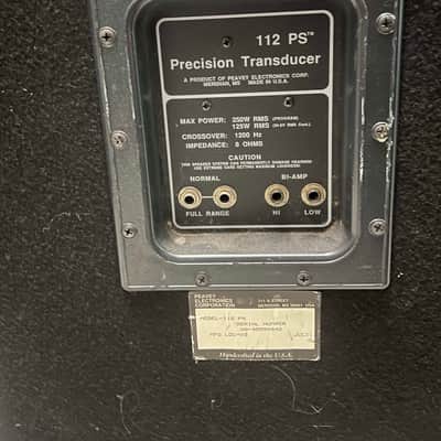 Peavey 112 PS Compact 2-Way Passive 250W Precision Transducer - Pair image 5