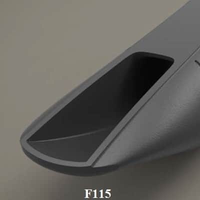 AW Bb Clarinet Mouthpiece-F110 - Boehm Clarinet 1.10mm Tip image 2