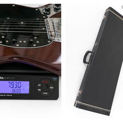 1978 Fender Mustang Guitar in Walnut (Mocha) image 8