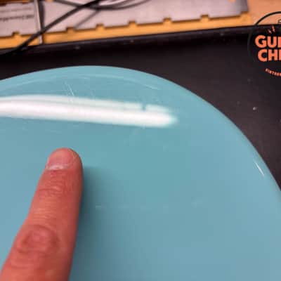 Immagine 2014 Fender Japan Kurt Cobain Mustang Left-Handed Sonic Blue MIJ w/ HSC - 18
