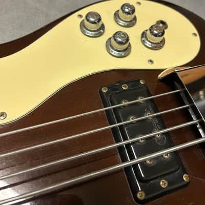 1970's Mosrite Model 350 Bass Mocha image 20