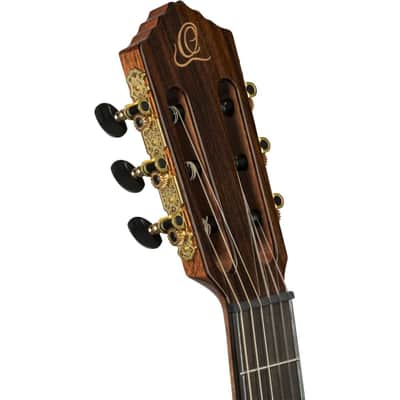 Ortega GRANDSUITE-CE Solid Spruce Top Okoume Slim Neck Nylon 6-String Acoustic-Electric Guitar w/Gig Bag image 18