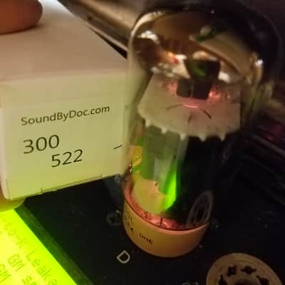 Tung-Sol 8417 tNOS AT1000 TESTED Vacuum Tube rare early dual side getters hi-fi beam power pentode 1963 image 3
